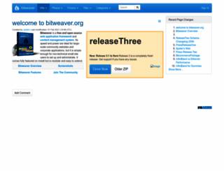 bitweaver.org screenshot