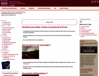 biu-cujas.univ-paris1.fr screenshot