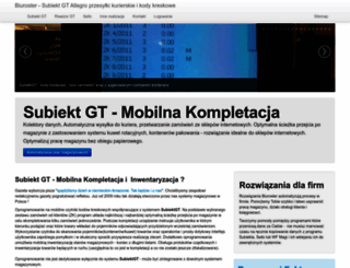 biuroster.pl screenshot