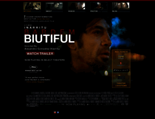 biutiful-themovie.com screenshot