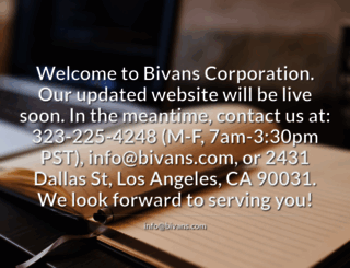 bivans.com screenshot