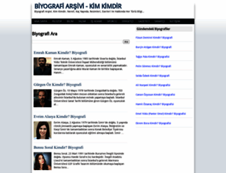 biyografistan.com screenshot