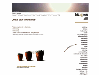 biz4you.se screenshot