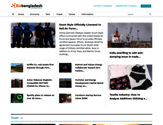 bizbangladesh.net screenshot