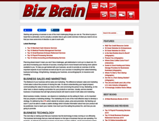 bizbrain.org screenshot