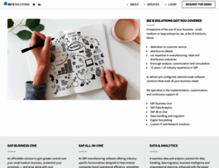 bizbsolutions.com screenshot
