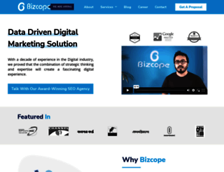 bizcope.com screenshot