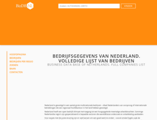 bizdb.nl screenshot