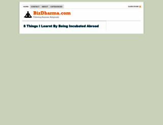 bizdharma.com screenshot