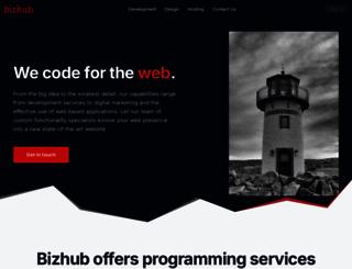 bizhub.co.nz screenshot