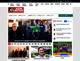 bizimakyazi.com screenshot