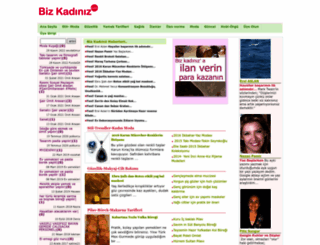bizkadiniz.com screenshot