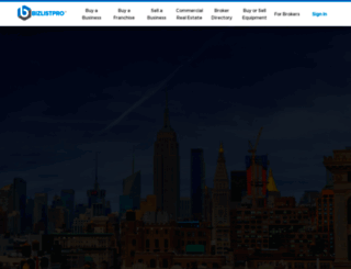 bizlistpro.com screenshot