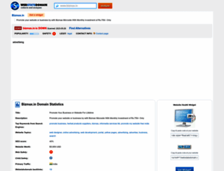 bizmax.in.webstatsdomain.org screenshot