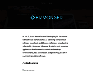 bizmonger.net screenshot