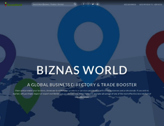 biznasworld.com screenshot