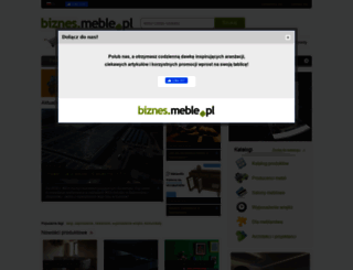 biznes.meble.pl screenshot