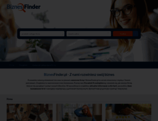 biznesfinder.pl screenshot