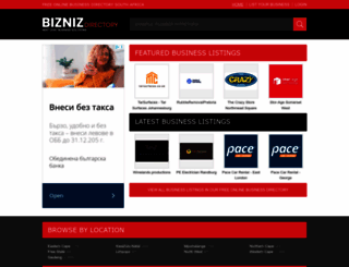 bizniz.co.za screenshot
