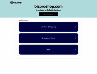 bizproshop.com screenshot