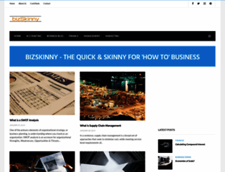 bizskinny.com screenshot