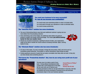 bizsysdesign.com screenshot