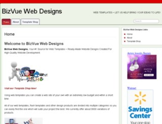 bizvuewebdesigns.com screenshot