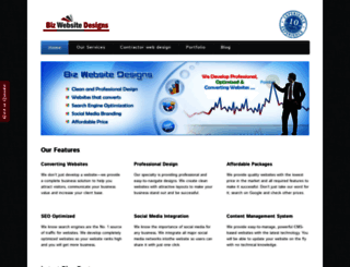 bizwebsitedesigns.com screenshot