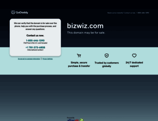 bizwiz.com screenshot