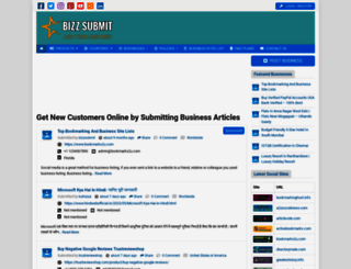 bizzsubmit.com screenshot