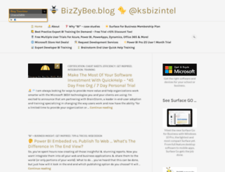 bizzybee.blog screenshot