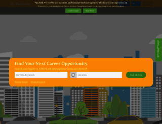 bj.pure-jobs.com screenshot