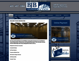 bjbconstruction.com screenshot