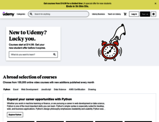 bjit.udemy.com screenshot