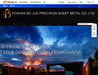 bjmetalfabrication.en.alibaba.com screenshot