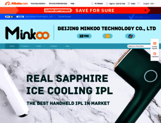 bjminkoo.en.alibaba.com screenshot