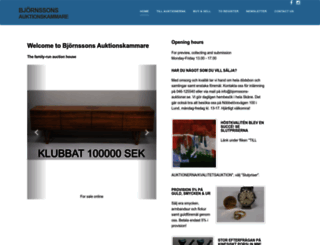 bjornssons-auktioner.se screenshot