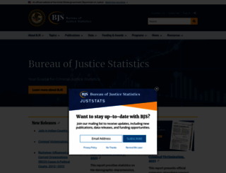 bjs.ojp.usdoj.gov screenshot