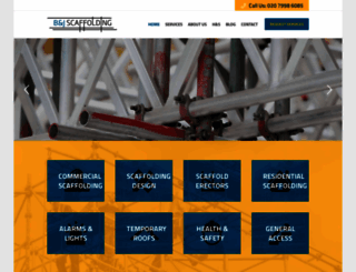 bjscaffolding.com screenshot