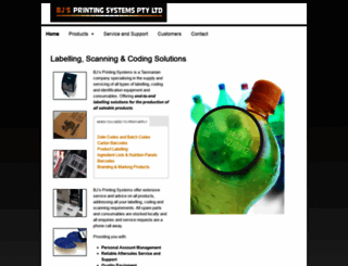 bjsprintingsystems.com.au screenshot