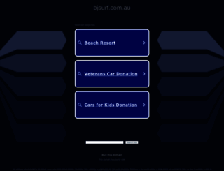 bjsurf.com.au screenshot