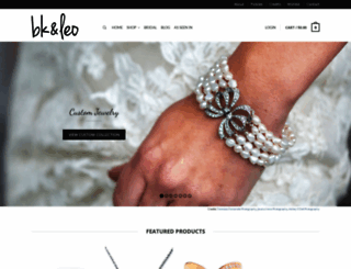 bkandleojewelry.com screenshot