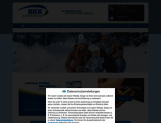 bkk-scheufelen.de screenshot
