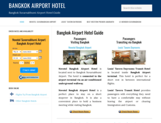 bkkairporthotel.com screenshot