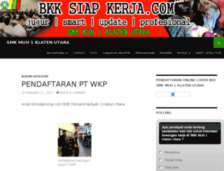 bkksiapkerja.com screenshot