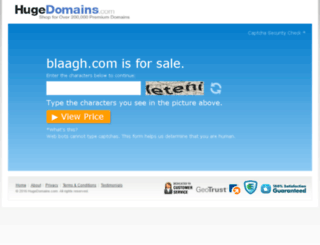 blaagh.com screenshot