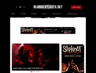 blabbermouth.net screenshot