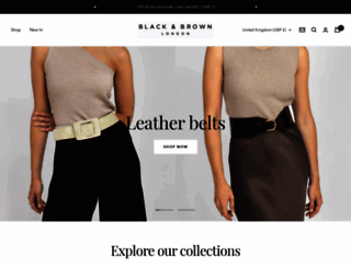 black-brown.com screenshot