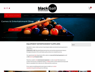 blackball.co.za screenshot