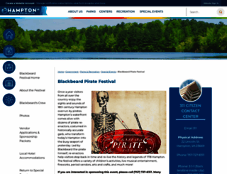 blackbeardfestival.com screenshot
